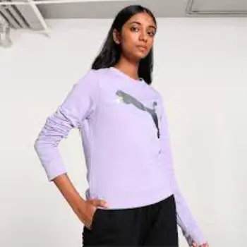Puma Full Sleeve Printed Women Sweatshirt
